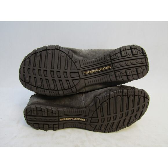 Skechers Womens Size 8.5 Brown Suede Lace Up Ankle Shoes - Picture 9 of 11